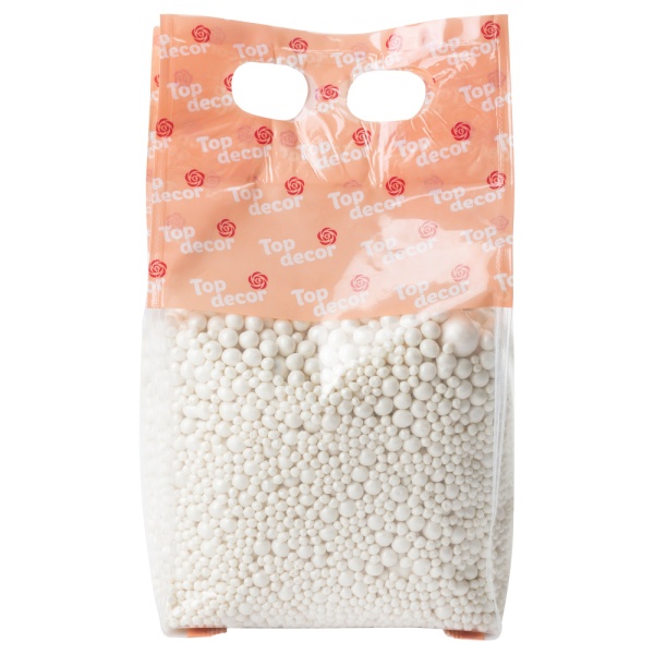 Драже Жемчужный Микс белый Топ декор 0,6 кг