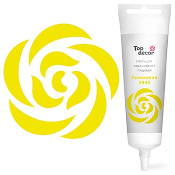 Жидкий краситель Топ продукт Лимонный 100 гр