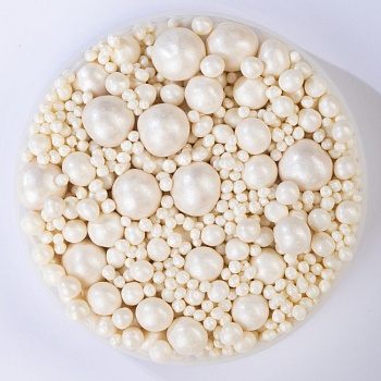 Драже Жемчужный Микс белый Топ декор 50 г