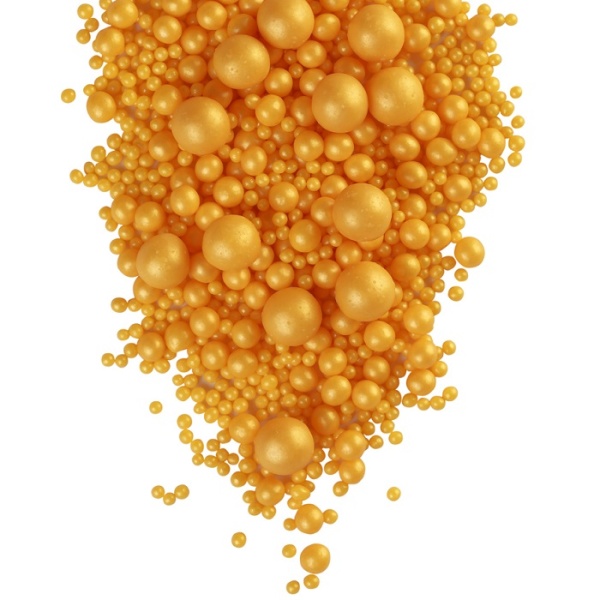 Драже рисовое в глазури Золото микс 50 г